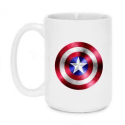 Чашка 420ml Щит кэпа - PrintSalon