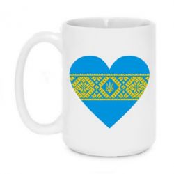 Чашка 420ml Серце України - PrintSalon