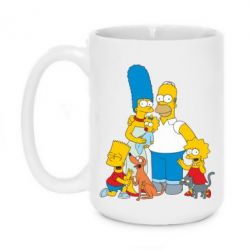 Чашка 420ml Simpsons Family - PrintSalon