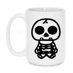 Чашка 420ml Скелетик - PrintSalon