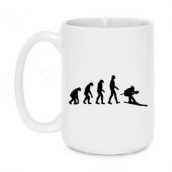 Чашка 420ml Ski evolution - PrintSalon