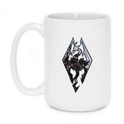 Чашка 420ml Skyrim Logo - PrintSalon