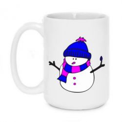 Чашка 420ml Снеговик - PrintSalon