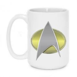 Чашка 420ml Star Trek Gold Logo - PrintSalon