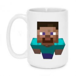 Чашка 420ml Steve from Minecraft - PrintSalon