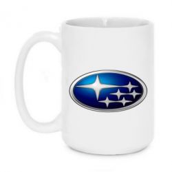 Чашка 420ml Subaru 3D Logo - PrintSalon