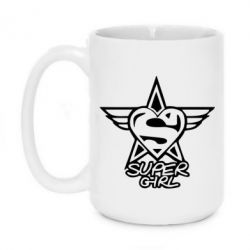 Чашка 420ml Super Girl