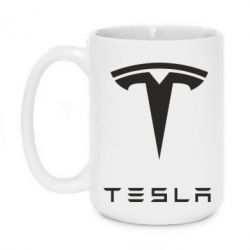 Чашка 420ml Tesla Logo - PrintSalon