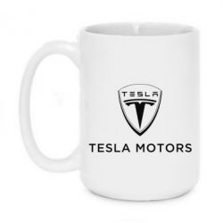 Чашка 420ml Tesla Motors - PrintSalon