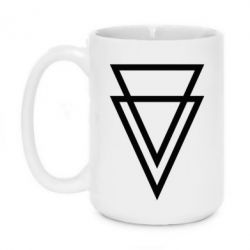 Чашка 420ml Triangles - PrintSalon