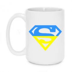 Чашка 420ml Український Superman - PrintSalon