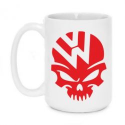 Чашка 420ml Volkswagen Skull - PrintSalon