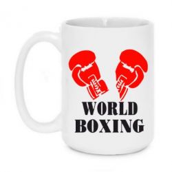 Чашка 420ml World Boxing - PrintSalon