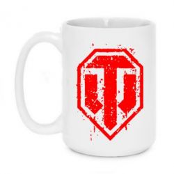 Чашка 420ml WOT Logo - PrintSalon