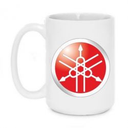 Чашка 420ml Yamaha Logo 3D - PrintSalon