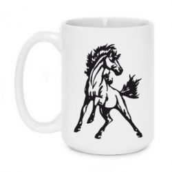 Чашка 420ml Жеребец - PrintSalon
