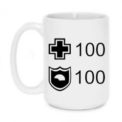 Чашка 420ml Життя і броня - PrintSalon