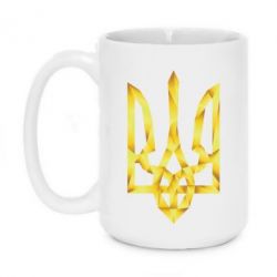 Чашка 420ml Золотий герб - PrintSalon
