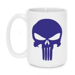 Чашка 420ml Зубастый череп - PrintSalon