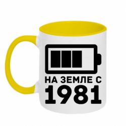 Чашка двокольорова 1981