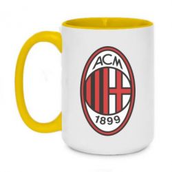 Чашка двокольорова велика AC Milan - PrintSalon