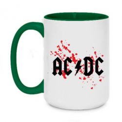 Чашка двокольорова велика ACDC - PrintSalon