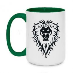 Чашка двухцветная 420ml Альянс - PrintSalon