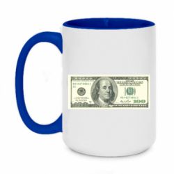 Чашка двокольорова велика Американський Долар - PrintSalon