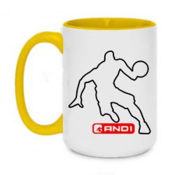 Чашка двокольорова велика And1