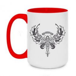 Чашка двокольорова велика Angel - PrintSalon