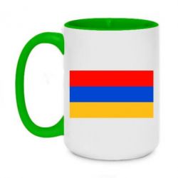Чашка двухцветная 420ml Армения - PrintSalon