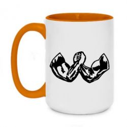 Чашка двокольорова велика ArmSport - PrintSalon