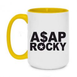 Чашка двухцветная 420ml ASAP ROCKY - PrintSalon