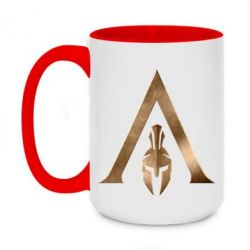 Чашка двухцветная 420ml Assassin's Creed: Odyssey logo - PrintSalon