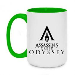 Чашка двухцветная 420ml Assassin's Creed: Odyssey logotype - PrintSalon