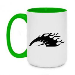 Чашка двухцветная 420ml At speed - PrintSalon