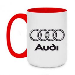Чашка двокольорова велика Audi Малого - PrintSalon