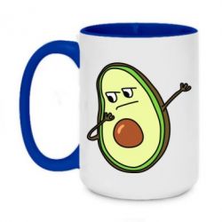 Чашка двухцветная 420ml Avocado swag - PrintSalon