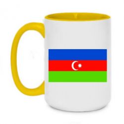 Чашка двухцветная 420ml Азербайджан - PrintSalon