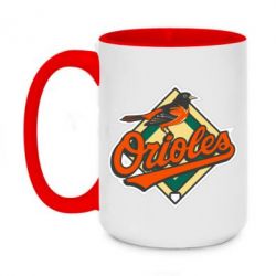 Чашка двухцветная 420ml Baltimore Orioles - PrintSalon