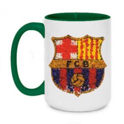 Чашка двухцветная 420ml Barcelona Paint - PrintSalon