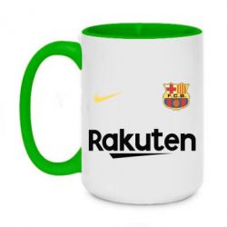 Чашка двокольорова велика Barcelona Racuten - PrintSalon