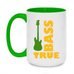 Чашка двокольорова велика Бас-True - PrintSalon