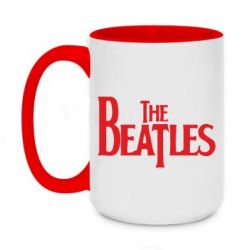 Чашка двухцветная 420ml Beatles - PrintSalon