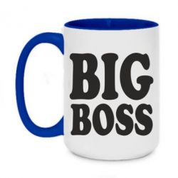 Чашка двухцветная 420ml Big Boss - PrintSalon