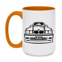 Чашка двухцветная 420ml BMW E34 - PrintSalon