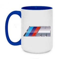 Чашка двухцветная 420ml BMW M POWER Small - PrintSalon