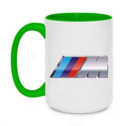 Чашка двухцветная 420ml BMW M POWER - PrintSalon
