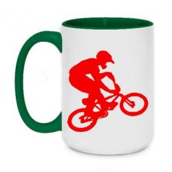 Чашка двокольорова велика BMX Extreme - PrintSalon