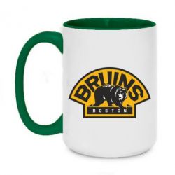 Чашка двухцветная 420ml Boston Bruins - PrintSalon